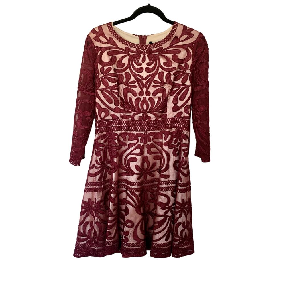 NWT Maroon Lace cocktail dress
